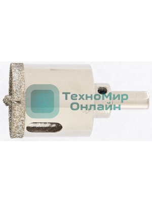 Сверло алмазное Matrix по керамограниту, 38 х 67 мм, 3-гранный хвостовик