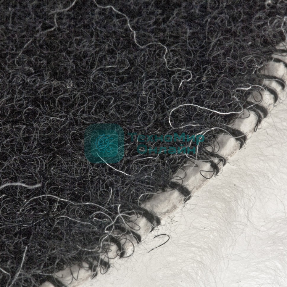 Насадка полировальная Matrix под липучку, 150 мм натуральная шерсть