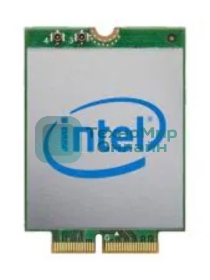 Плата сетевого контроллера Intel Wi-Fi 6 AX101, 2230, 2x2 AX+BT, No vPro, 999CV1