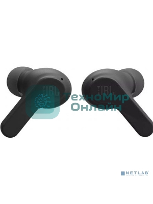 Наушники TWS JBL Wave Beam черный, внутриканальные, Bluetooth, быстрая зарядка, до 8 ч