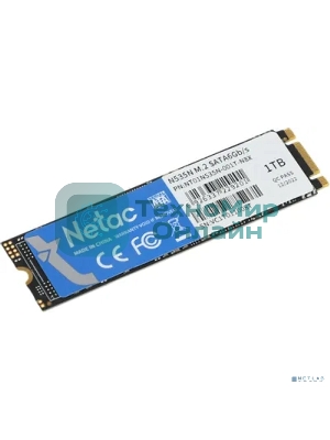 Накопитель SSD Netac N535N Series, 1Tb, M.2 2280, SATA III, R/W 560/520