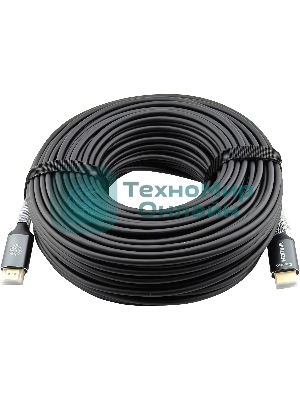 Кабель аудио-видео Cactus CS-HDMI-AOC-2-70 HDMI (m)/HDMI (m) 70м. позолоч.конт. черный