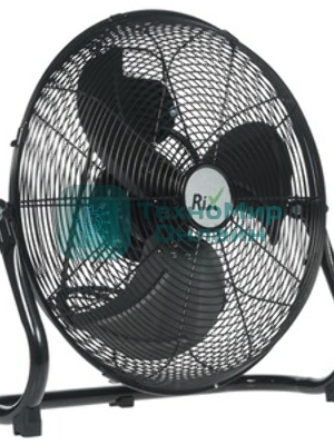 Вентилятор Rix NPSF-8000W хром, напольный, 90 Вт, 3 скорости, 41 см, металлический