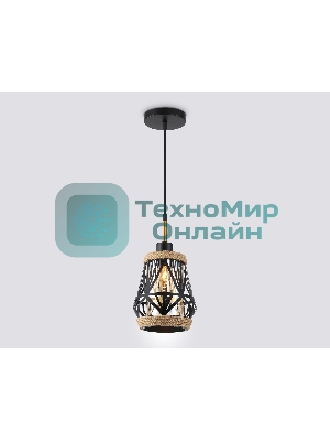 Светильник Ambrella light TR8521 BK/SB черный/бронза E27 max 60W D170*1000