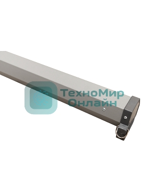 Экран Sakura 183x183см Motoscreen 1:1 настенно-потолочный (моторизованный) 102' Matt White (MW) серый корпус