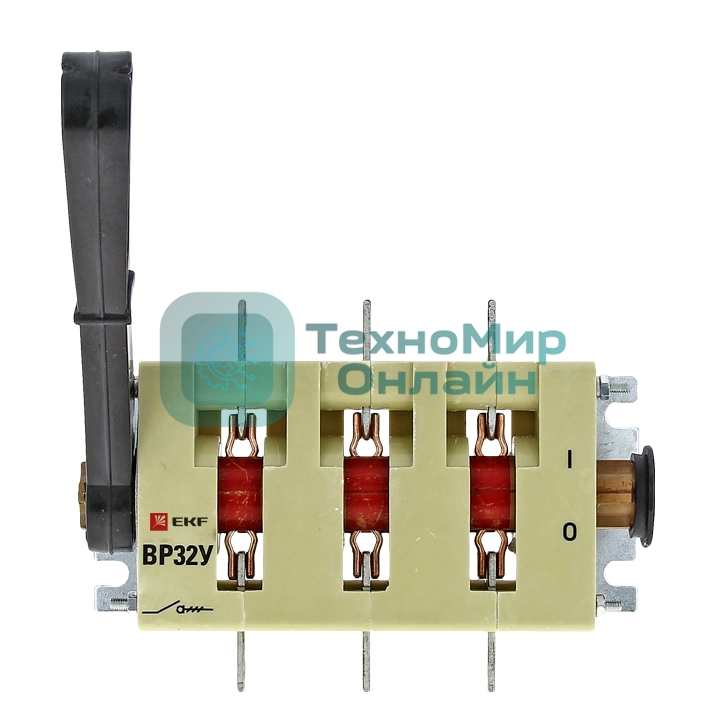Выключатель-разъединитель ВР32У-37B31250 400А 1 напр. с дугогасит. камерами съемная лев./прав. рукоятка MAXima EKF uvr32-37b31250
