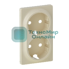 Накладка розетки с/з 2-ной | 754951 | Legrand Valena LIFE Сл.кость
