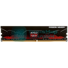 Оперативная память AMD Radeon R7, DDR4, 16GB, 2666MHz, CL16, DIMM, с радиатором, черный