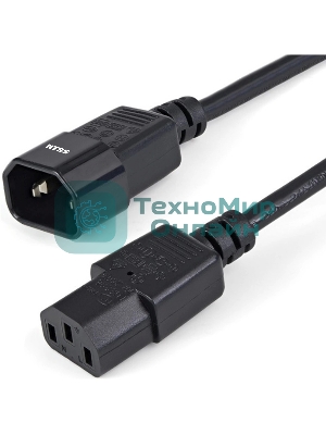 Шнур питания NTSS NTSS-PC13145 C13-С14 проводник.:3x1мм2 3м 220/250В 10А черный