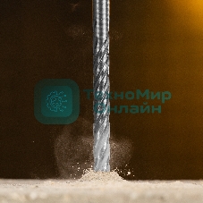 Бур по бетону Denzel цельная крестовая пластина, 10x165 мм, SDS PLUS