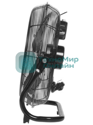 Вентилятор Rix NPSF-8000W хром, напольный, 90 Вт, 3 скорости, 41 см, металлический