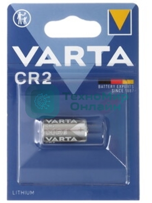 Батарейка Varta ELECTRONICS CR2 BL1 Lithium 3V (6206) (1/10/100)