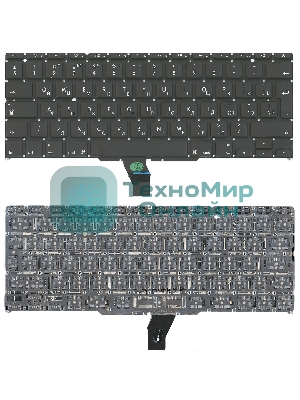 Клавиатура для ноутбука MacBook A1370 большой ENTER 2011+ с подсветкой