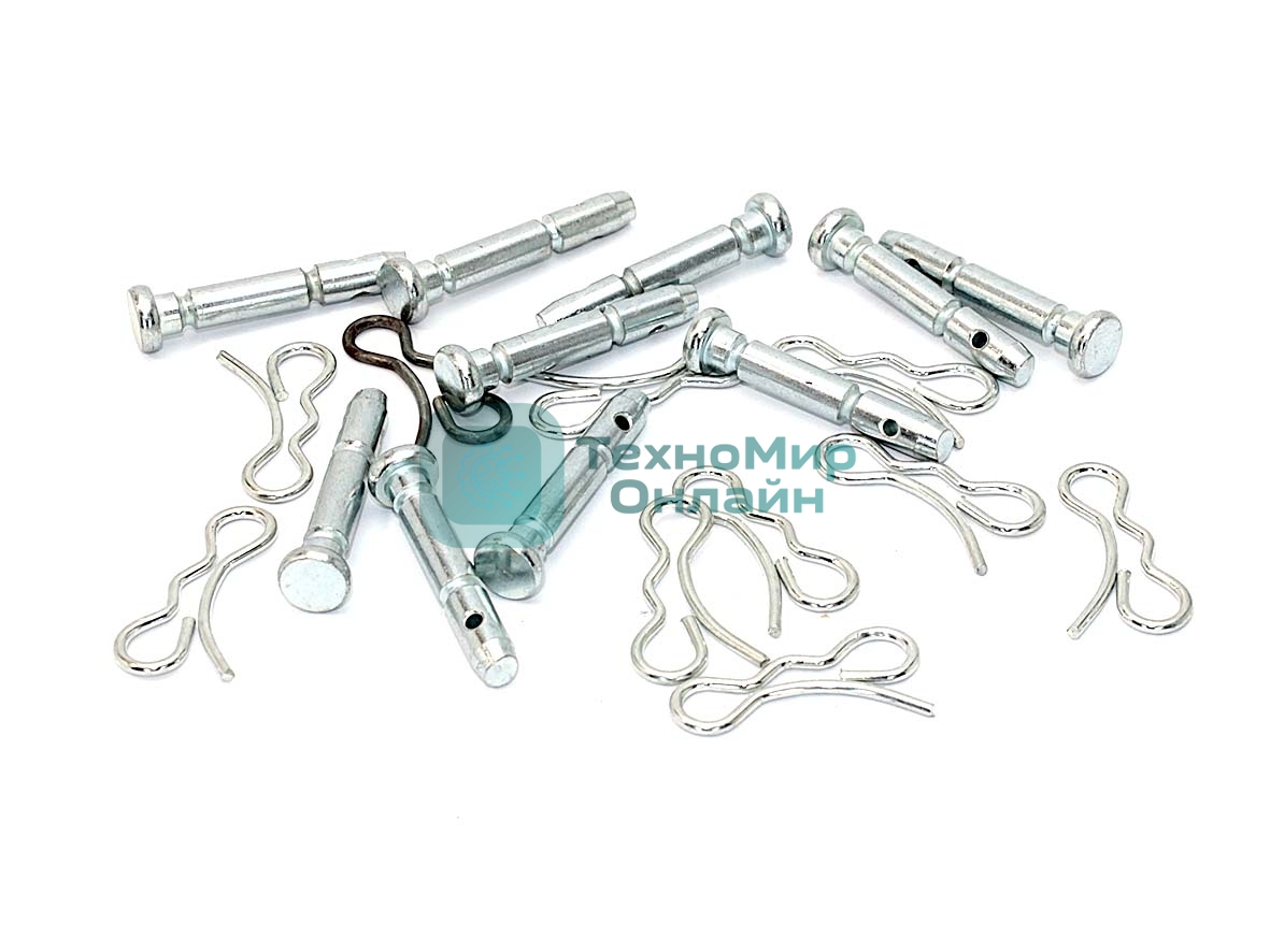 Срезные болты для снегоуборщика 6х41мм со шплинтом комплект 10шт 144002