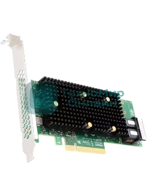 Контроллер MegaRAID 9440-8i SGL (05-50008-02), PCIe 3.1 x8 LP, SAS/SATA/NVMe, RAID 0,1,5,6,10,50,60, 8port(2 * int SFF8643), 3408 IOC