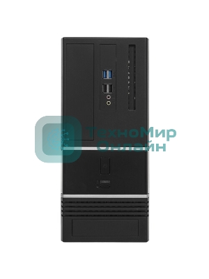 Компьютерный корпус INWIN BK623BL USB 3.0 (Micro-ATX, RB-S400BN1-0, 400W, 2xUSB 3.0, 2xUSB 2.0+Audio, черный)
