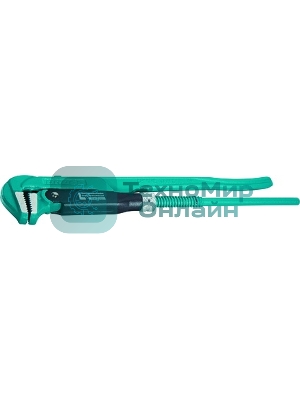 Ключ трубный рычажный Gross 15601 №11'' цельнокованный CrV, тип - ''L''