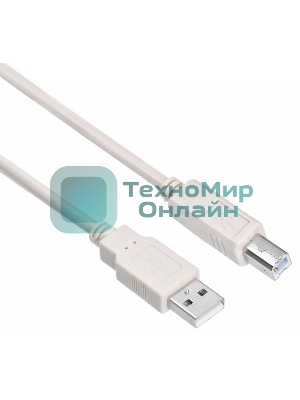 Кабель USB2.0 Buro USB A (m)/USB B (m) 5м