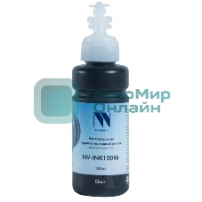 Чернила NVPrint универсальные на водной основе NV-INK100Bk для аппаратов Epson (100 ml) черный совместимые