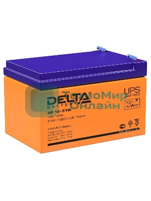 Батарея для ИБП Delta HR 12-51W (12V, 12Ah)