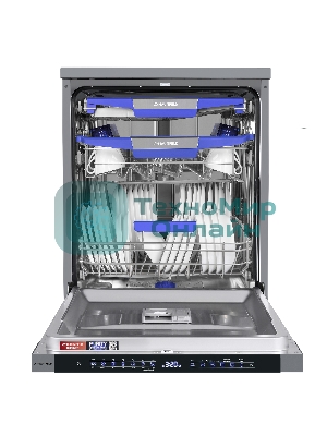 Посудомоечная машина Maunfeld MWF60331S Inverter, нержавеющая сталь, 59.8 см, 14 компл., 42 дБ, класс A+++