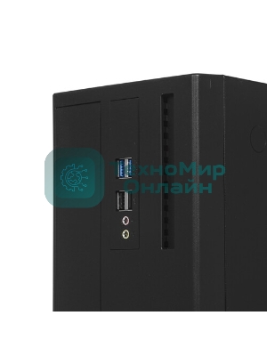 Компьютерный корпус INWIN BK623BL USB 3.0 (Micro-ATX, RB-S400BN1-0, 400W, 2xUSB 3.0, 2xUSB 2.0+Audio, черный)