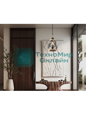 Светильник Ambrella light TR8521 BK/SB черный/бронза E27 max 60W D170*1000