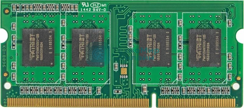 Оперативная память Patriot, DDR3, 4GB (1x4 GB), 1600 MHz, CL11, SO-DIMM