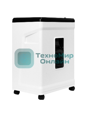 Шредер ГЕЛЕОС УМ26-4, (DIN P-4), фрагмент 3,9х35мм, 14-17 лист (70г/м2), CD/пл.карты/скрепки/скобы, 26 литров