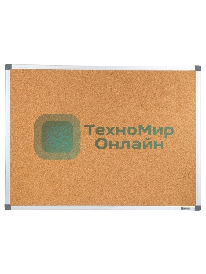 Демонстрационная доска Cactus CS-CBD-45X60 пробковая 45x60 см, алюминиевая рама