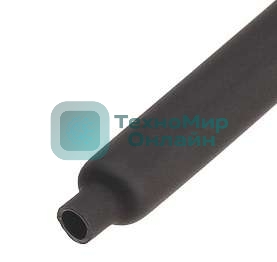 Трубка термоусадочная КВТ ТУТнг-100/50 черный (уп.25 м) 60100
