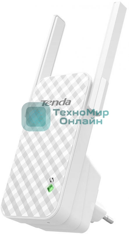 Ретранслятор Tenda Tenda A9 Усилитель беспроводного сигнала с двумя внешними антеннами 3dBi (300 Мбит/с)