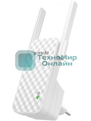 Ретранслятор Tenda Tenda A9 Усилитель беспроводного сигнала с двумя внешними антеннами 3dBi (300 Мбит/с)