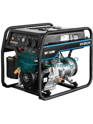 Электрогенератор бензиновыйHyundai HHY 5020F, 4.5 кВт, 72 дБ, 69.5 кг