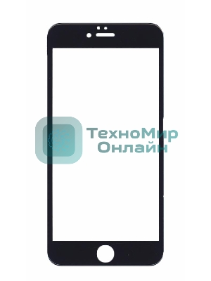 Защитное стекло 5D для Apple iPhone 6/6S Plus черный