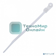 Стяжки NYTH-100х2,5 пластиковые с монтажным отверстием 100 мм х 2.5 мм (100 шт.)