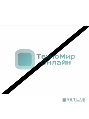 Трубка термоусадочная Rexant 2.5/1.25 1м черный