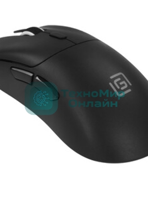 Мышь беспроводная Оклик 980GMW черный оптическая 26000dpi беспров. BT/Radio USB для ноутбука 6but