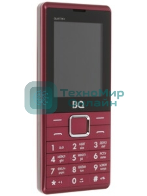 Мобильный телефон BQ 2411 Shell красный
