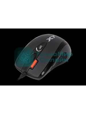 Мышь проводная A4Tech XL-750BK черный, 3600 dpi, USB, кнопки - 7