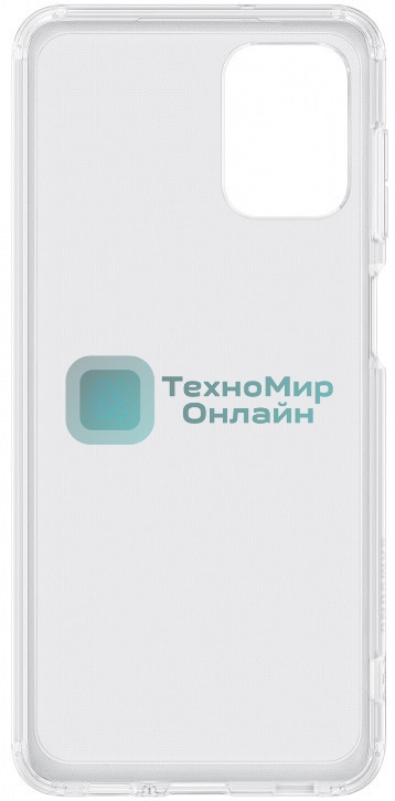 Чехол (клип-кейс) Samsung для Samsung Galaxy A12 Soft Clear Cover прозрачный (EF-QA125TTEGRU)