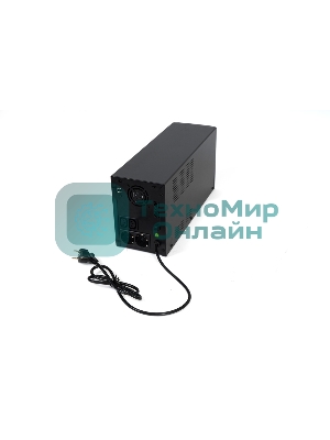 Источник бесперебойного питания SKAT-UPS 3000/1800 1800 Вт, с АКБ 9 А·ч 4 шт, меандр. стабилизация напряжения