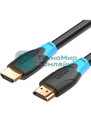 Кабель Vention HDMI High speed v2.0 with Ethernet 19M/19M - 3 м