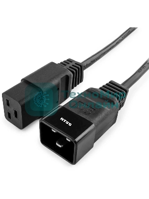 Шнур питания NTSS NTSS-PC19202 C19-C20 проводник.:3x1.5мм2 3м 220/250В 16А черный