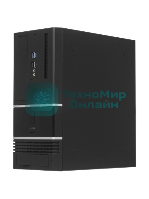 Компьютерный корпус INWIN BK623BL USB 3.0 (Micro-ATX, RB-S400BN1-0, 400W, 2xUSB 3.0, 2xUSB 2.0+Audio, черный)