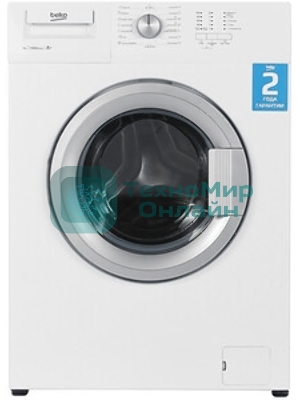 Стиральная машина Beko WDN635P1BSW (R) белый, загрузка фронтальная 6 кг, 1000 об/мин., класс: А