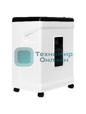 Шредер ГЕЛЕОС УМ26-4, (DIN P-4), фрагмент 3,9х35мм, 14-17 лист (70г/м2), CD/пл.карты/скрепки/скобы, 26 литров