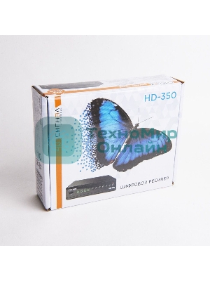 Ресивер DVB-T2 Сигнал HD-350 черный