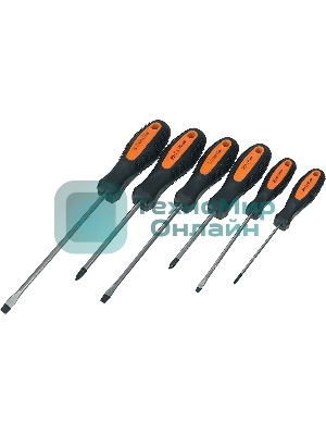 Набор отверток (PH,PZ,SL) НО 6