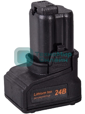 Дрель-шуруповерт Вихрь ДА-24Л-2кУ, 24 В, 2 Ач, 55 Нм, щеточный, ударный